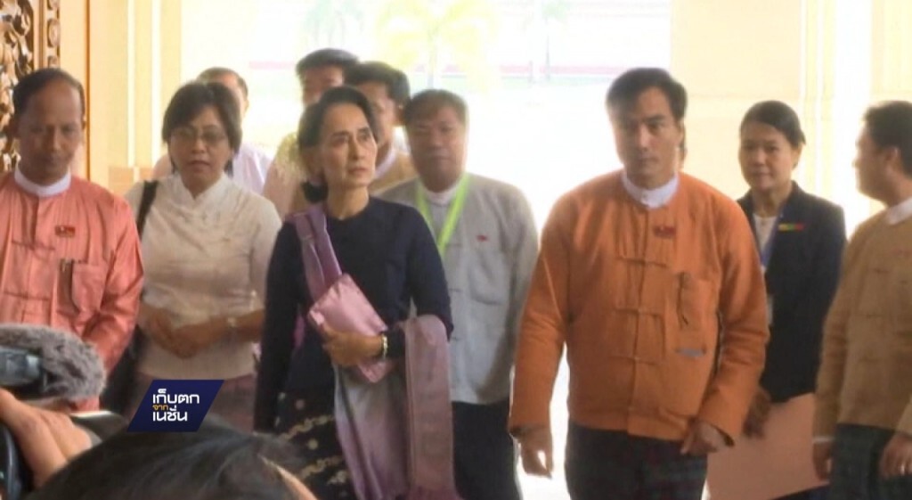 ตำรวจเมียนมาร์คุ้มกันซูจีหลังถูกขู่ฆ่า ตำรวจเมียนมาร์คุ้มกันซูจีหลังถูกขู่ฆ่า