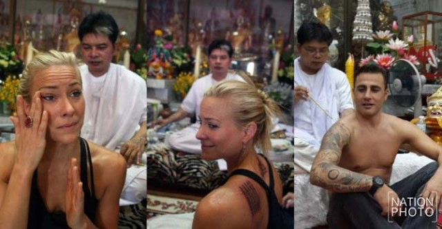 เผยโฉมดาราฮอลลีวูด ผู้ศรัทธาลายยันต์ไทย