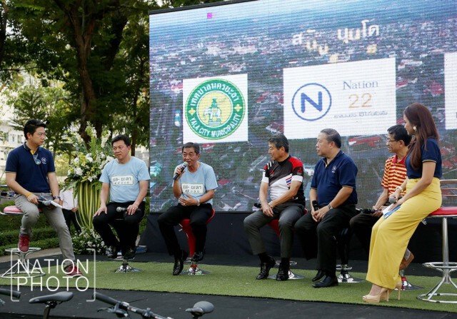 เนชั่น ทีวี ผนึกพันธมิตร แถลงข่าว "เนชั่น ไบค์ ไทยแลนด์  2016 ชวนปั่นทั่วไทย ปี 3"