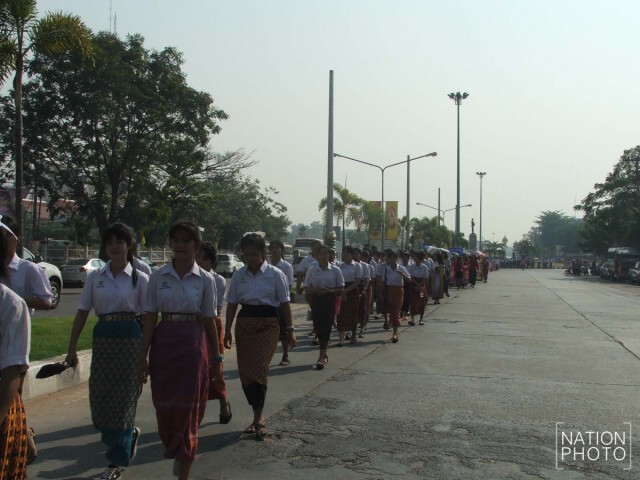 คนนับหมื่นร่วมแสดงพลัง นุ่งซิ่น ไม่นุ่งสั้นวันพระ ที่จ.ชัยภูมิ