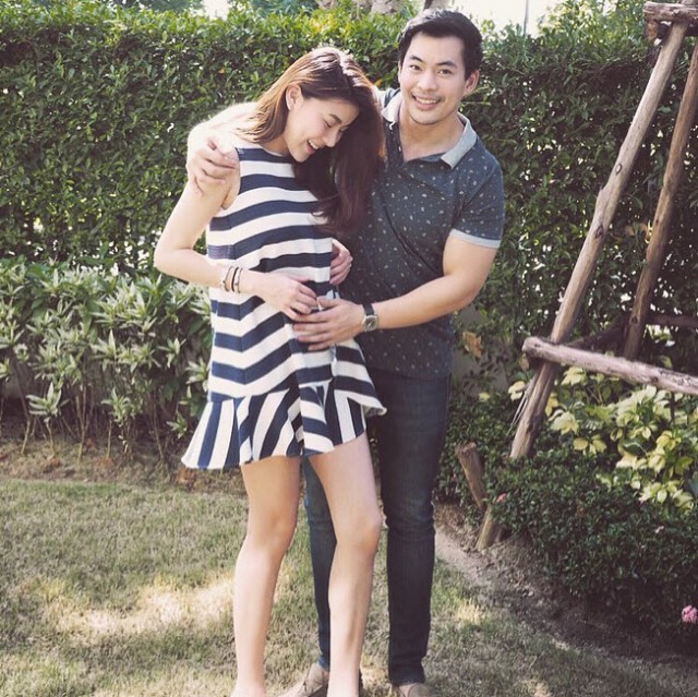 "แนน ปิยะดา" อุ้มท้องโพสต์ภาพคู่ "กึ้ย ศุภชัย"  สะท้านIG