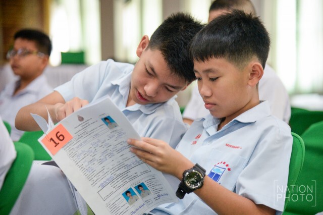 วันแรกของการเปิดรับสมัครชั้นม.1 ของโรงเรียนดัง