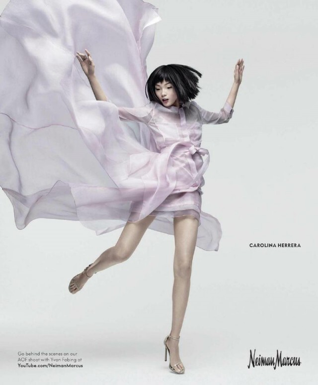Xiao Wen Ju สาวจีน..กลายเป็นนางแบบคนสำคัญ..ของห้างยักษ์ใหญ่สหรัฐฯ