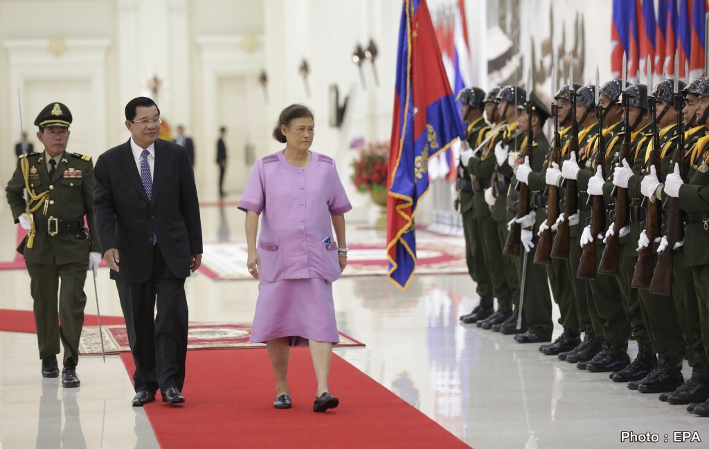 ภาพชุด : สมเด็จพระเทพฯ เสด็จเยือนเขมร