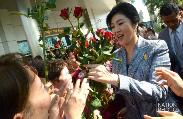 ภาพชุด : “ยิ่งลักษณ์” ฟังไต่สวนพยานโจทก์ คดีจำนำข้าว รอบ 3