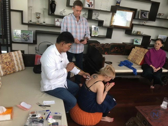 ทายาทเจ้าของกินเนสเรคคอร์ดส์ สักยันต์"อ.หนู"
เตรียมบันทึกเจ้าของสถิติโลก "ลูกศิษย์สักยันต์สูงสุด"