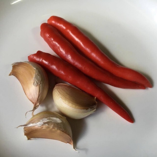 Cooking is Fun :  ฟักทองผัดพริกโหระพากุ้ง