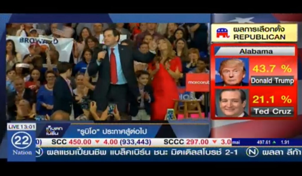 "รูบิโอ" ประกาศจะสู้ต่อไป "รูบิโอ" ประกาศจะสู้ต่อไป