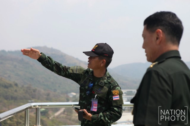 ปฏิบัติการสยบไฟป่า แห่ง"เขาคอก" หลังโรงเรียนนายร้อยพระจุลจอมเกล้า