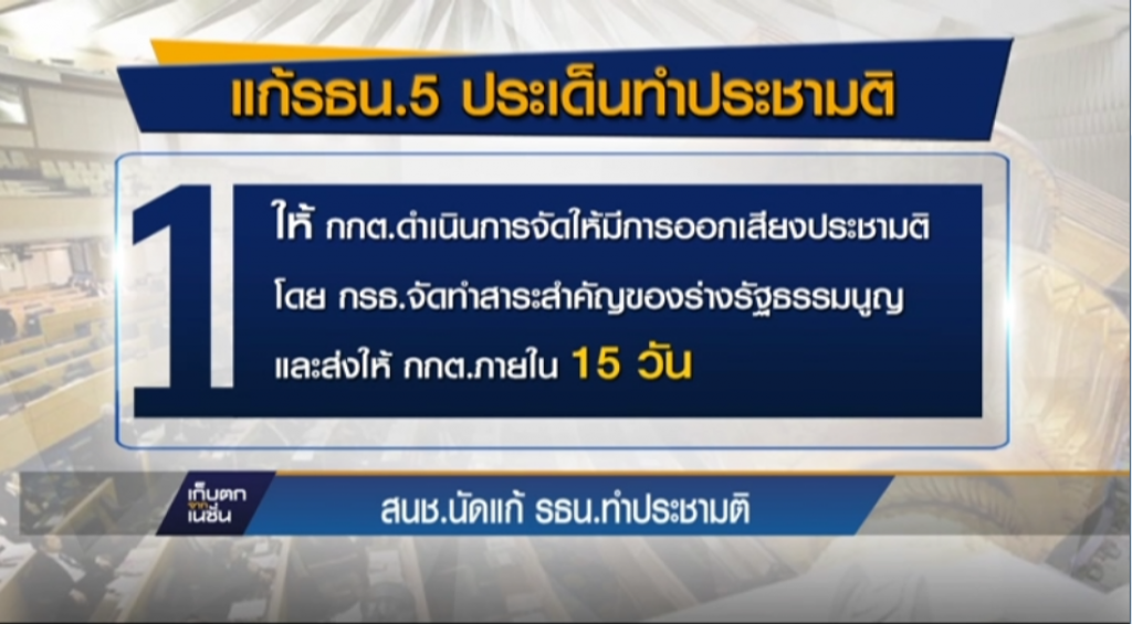 สนช.นัดแก้ รธน.ทำประชามติ