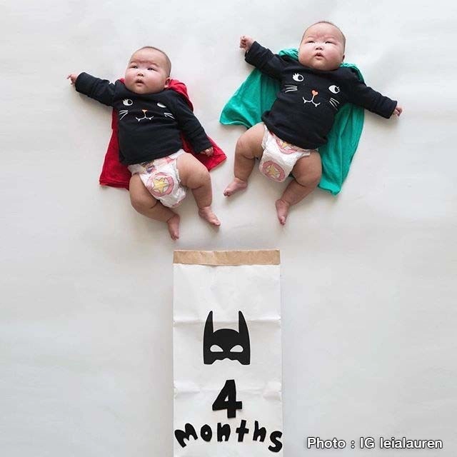 "เลอาร์-ลอว์เรน"แฝดตัวจิ๋วที่มีผู้ติดตามไอจีกว่าแสนคน