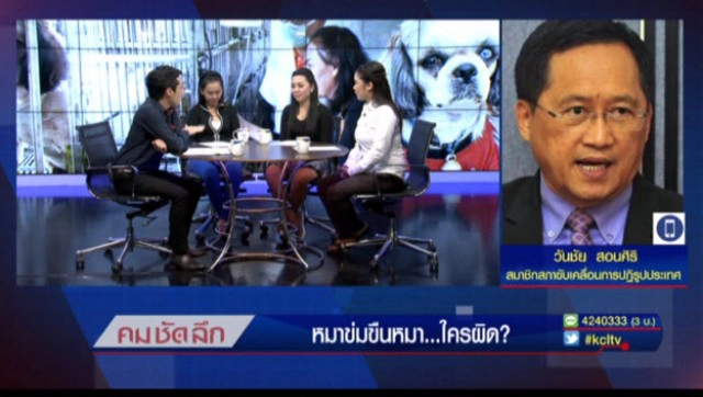 "คมชัดลึก" หมาข่มขืนหมา...ใครผิด?