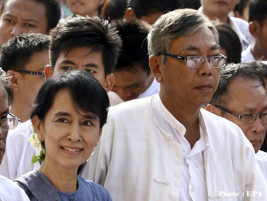 "ถิ่น จอ" เป็นตัวแทนสภาล่างชิงประธานาธิบดีพม่า