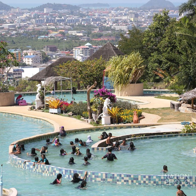 สวนน้ำบนเขารูปช้าง
แหล่งพักผ่อนคลายร้อนชาวสงขลา