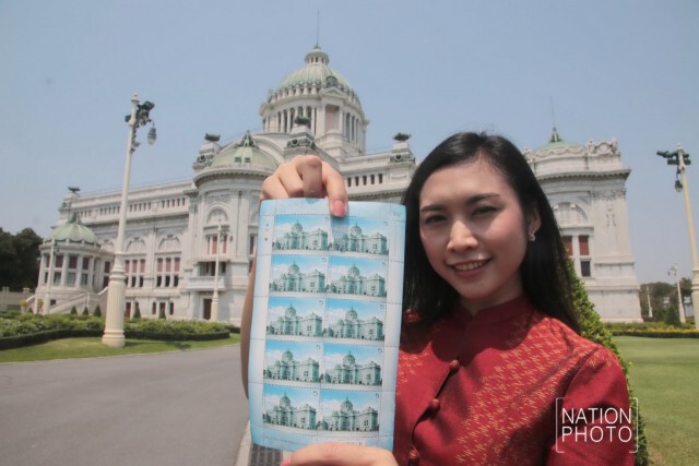 เปิดตัวดวงตราไปรษณียากรที่ระลึก 100 ปี พระที่นั่งอนันตสมาคม