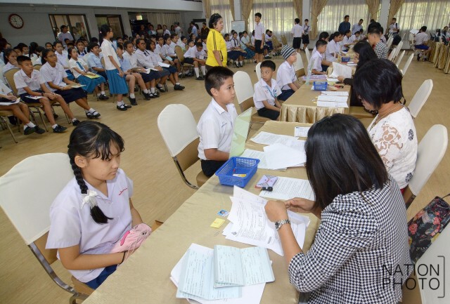โรงเรียนต่าง ๆ เปิดสมัครนักรียนชั้นม.1แล้ว