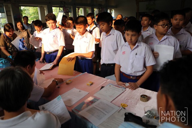 โรงเรียนต่าง ๆ เปิดสมัครนักรียนชั้นม.1แล้ว