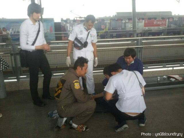 ผู้โดยสารเป็นลม อากาศไม่ถ่ายเท ระบบไฟฟ้าแอร์พอร์ตลิงก์ ขัดข้อง!