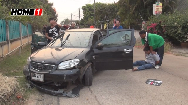 สุดระทึกคลิปนาที ไล่ล่าแก๊งยาบ้าที่อุดรฯ