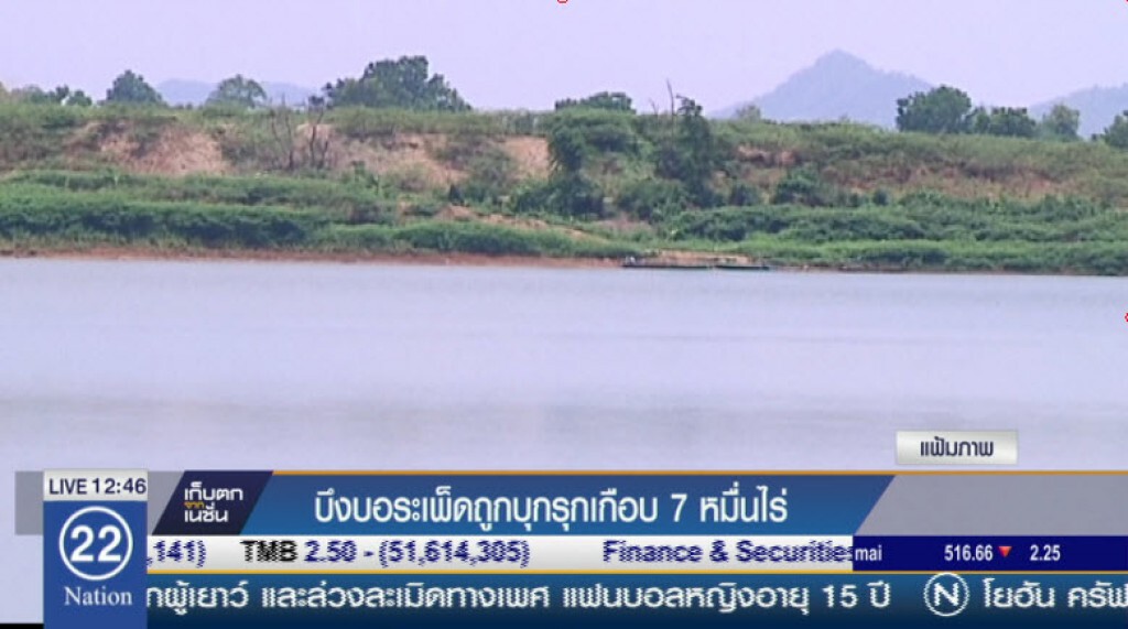 บึงบอระเพ็ดถูกบุกรุกเกือบ 7 หมื่นไร่ บึงบอระเพ็ดถูกบุกรุกเกือบ 7 หมื่นไร่