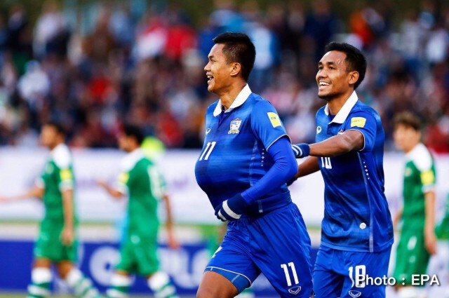 ภาพชุด ไทยคว้าแชมป์กลุ่ม F ลุยคัดบอลโลกรอบ 12 ทีมสุดท้ายโซนเอเชีย
