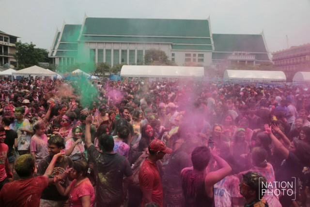 เทศกาลแห่งสีสัน... "สาดสีโฮลี" ใหญ่ที่สุดในประเทศไทย