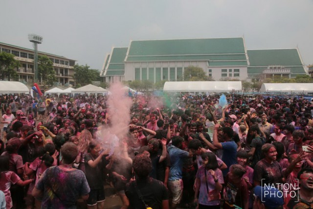 เทศกาลแห่งสีสัน... "สาดสีโฮลี" ใหญ่ที่สุดในประเทศไทย