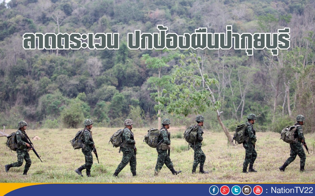 ลาดตระเวน ปกป้องผืนป่ากุยบุรี ลาดตระเวน ปกป้องผืนป่ากุยบุรี