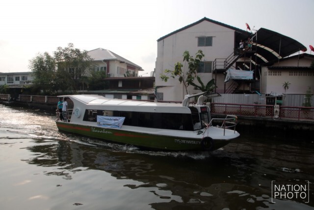 เปิดเดินเรือโดยสารคลองภาษีเจริญโฉมใหม่