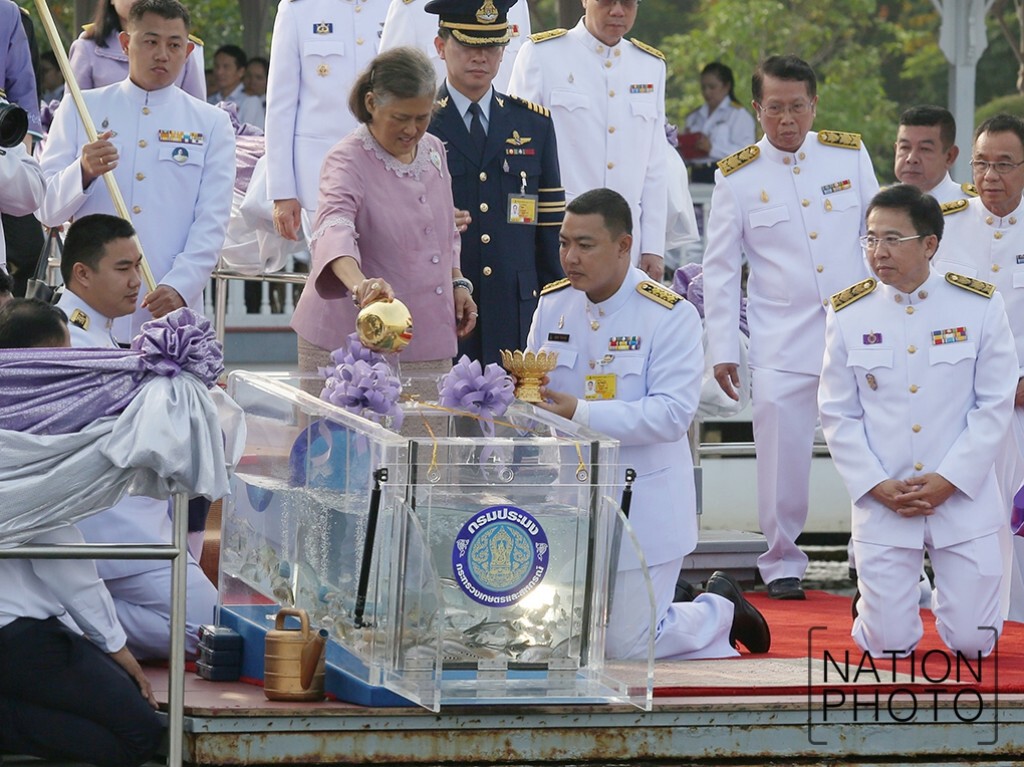 สมเด็จพระเทพฯ เสด็จปล่อยพันธุ์สัตว์น้ำ เนื่องในวันคล้ายวันพระราชสมภพ 2 เมษายน 2559 สมเด็จพระเทพฯ เสด็จปล่อยพันธุ์สัตว์น้ำ เนื่องในวันคล้ายวันพระราชสมภพ 2 เมษายน 2559