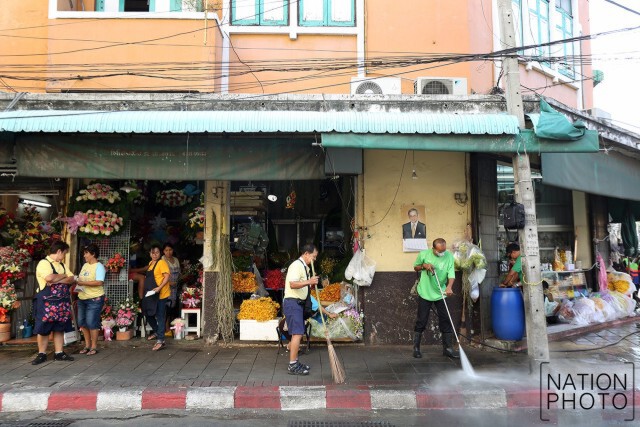 กทม.บิ๊กคลีนนิ่ง"ปากคลองตลาด"
คืนทางเท้าให้ประชาชน