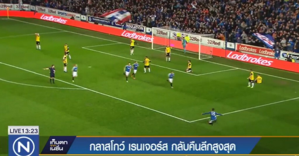 กลาสโกว์ เรนเจอร์ส กลับคืนลีกสูงสุด กลาสโกว์ เรนเจอร์ส กลับคืนลีกสูงสุด