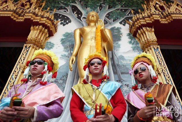 ประเพณี แห่ช้างบวชนาคไทยพวน จ.สุโขทัย