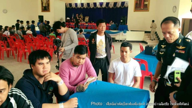 "น้องแทน" ณภัส   ลูกชายอ.เฉลิมชัย 
สมัครทหารบก  เชียงราย