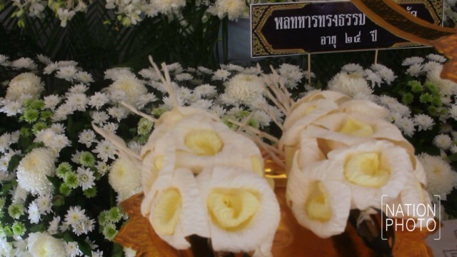 เผาศพพลทหารถูกซ้อมตายแล้ว แม่อโหสิกรรมให้ เพื่อลูกไปภพภูมิที่ดี