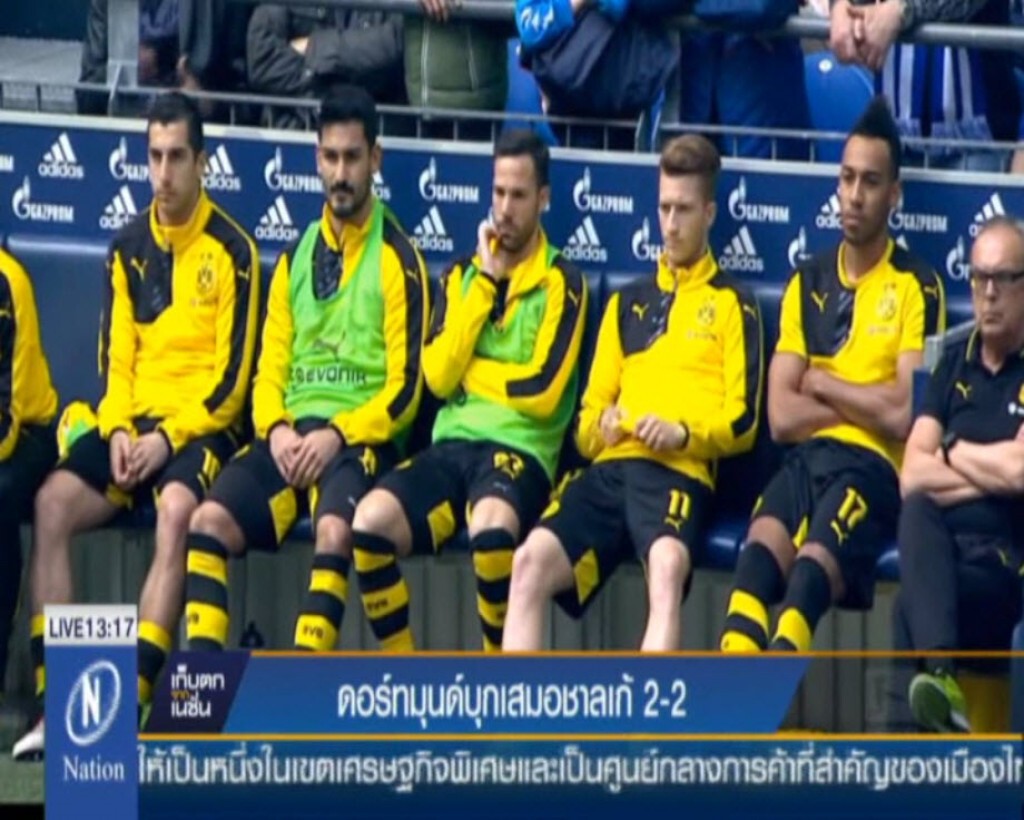 ดอร์ทมุนด์บุกเสมอชาลเก้ 2-2 ดอร์ทมุนด์บุกเสมอชาลเก้ 2-2