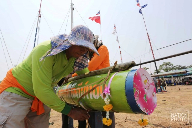 ประเพณีจุดลูกหนู วัดหัตถสารเกษตร จ.ปทุมธานี
