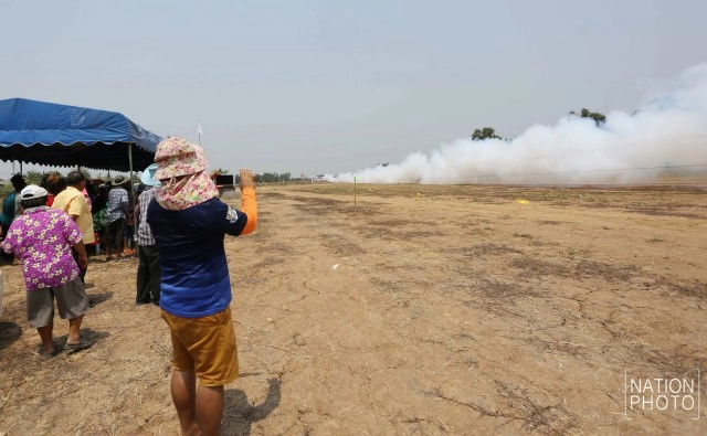 ประเพณีจุดลูกหนู วัดหัตถสารเกษตร จ.ปทุมธานี