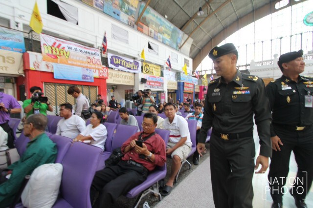 “ผบ.มทบ.11” ตรวจความพร้อมหัวลำโพง รับเทศกาลสงกรานต์