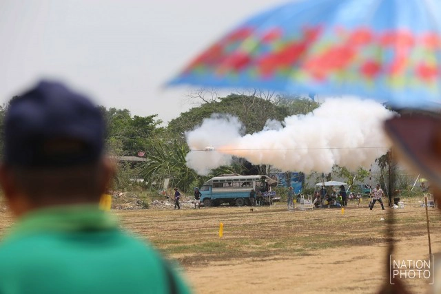 ประเพณีจุดลูกหนู วัดหัตถสารเกษตร จ.ปทุมธานี