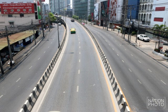 ภาพชุด : ถ.วิภาวดี-ดินแดง รถน้อย คล่องตัว