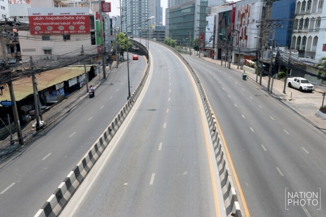 ภาพชุด : ถ.วิภาวดี-ดินแดง รถน้อย คล่องตัว