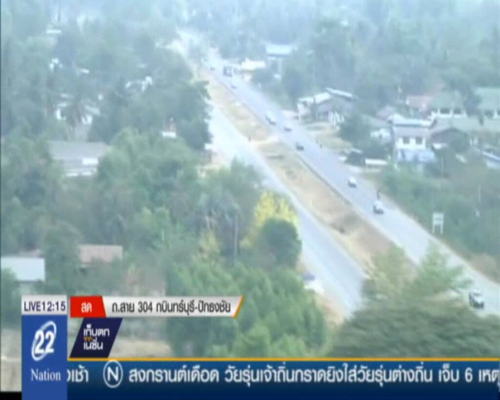 สำรวจจราจร ถ.สาย 304 กบินทร์บุรี-ปักธงชัย สำรวจจราจร ถ.สาย 304 กบินทร์บุรี-ปักธงชัย