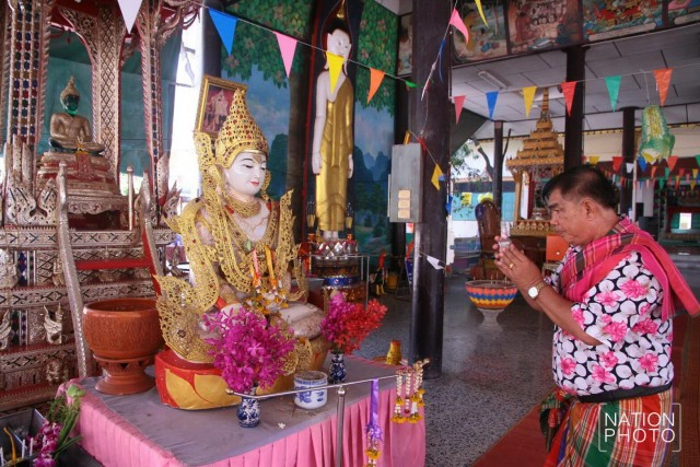 งานสงกรานต์ไทยรามัญ ที่วัดบางกระดี่
