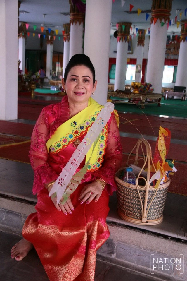 งานสงกรานต์ไทยรามัญ ที่วัดบางกระดี่