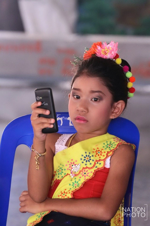 งานสงกรานต์ไทยรามัญ ที่วัดบางกระดี่