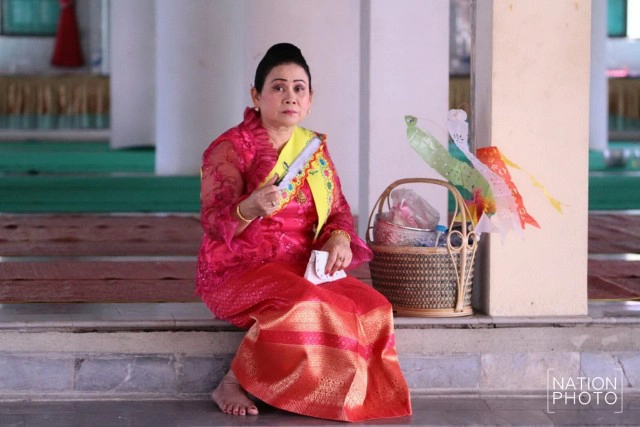 งานสงกรานต์ไทยรามัญ ที่วัดบางกระดี่