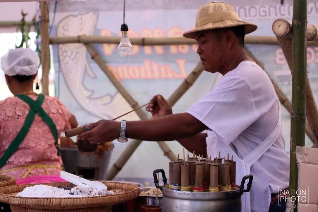 "ขนมบอก" ขนมโบราณทางภาคใต้ของไทย