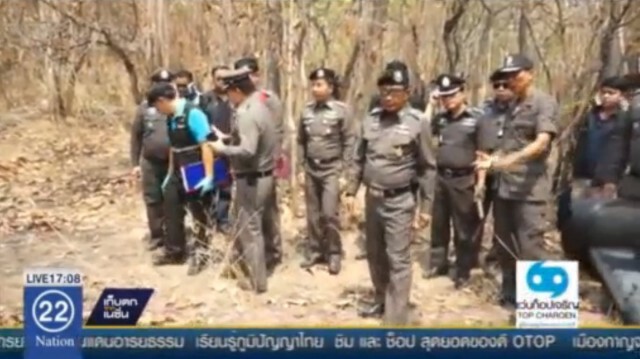 พบสุสานเผานั่งยางกลางป่า ผบช.ภ.4 ระบุ อาจเป็นสถานที่ ตร.นอกรีดใช้เผานั่งยาง