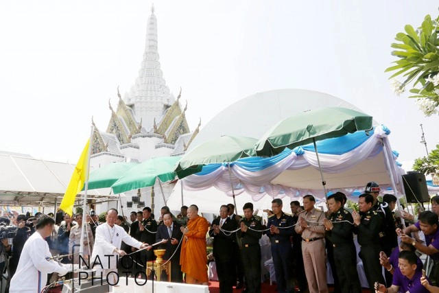 พิธีเททองหล่อองค์ "หนุมานครองเมือง" 
บวงสรวงศาลหลักเมือง 234 ปี กรุงรัตนโกสินทร์